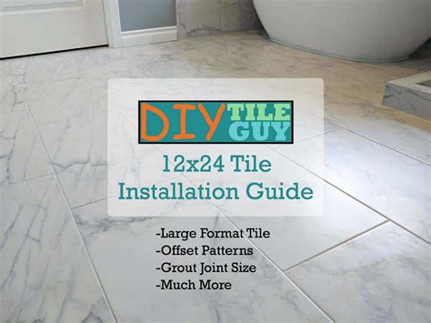 12x24 tile shower patterns|How to lay 12x24 tile (large format installation guide)